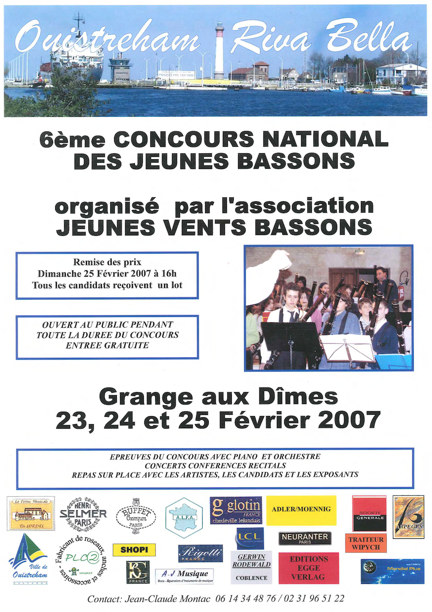 6ème concours national à Ouistreham